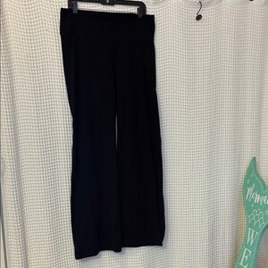 Black Wide-Leg Pants